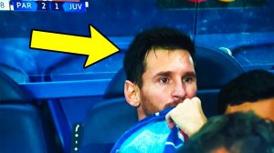 THAT'S WHAT HAPPENED to MESSI after the SUBSTITUTION in the match against JUVENTUS!