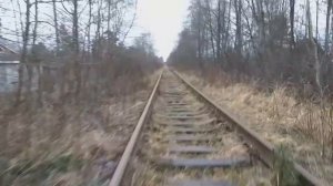 Дрезина на широкой колее! Катаемся даже не дождавшись мотора