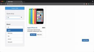 Интернет-магазин на React/Redux