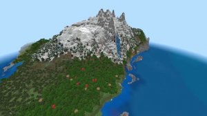 Minecraft, But You Spawn On A Mountain Island... (40 SEEDS)