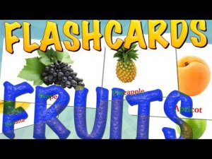 FRUITS FOR KIDS, learn fruits ,Glenn Doman educational video for kids and Childs