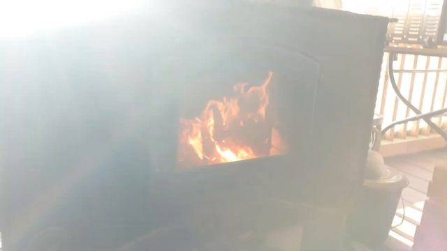 Печь-Камин для веранды. смотреть онлайн