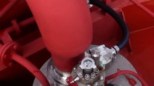 FRAMO cargo pump deck controls.