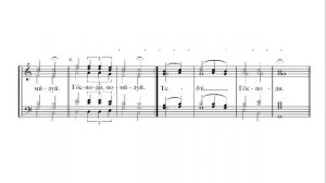 Великая ектения. С.В.Смоленский. Тенор 1