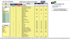 ACCOUNTING SPREADSHEET FOR USA REAL ESTATE AGENTS PLUS 10 RENTAL PROPERTIES.mp4