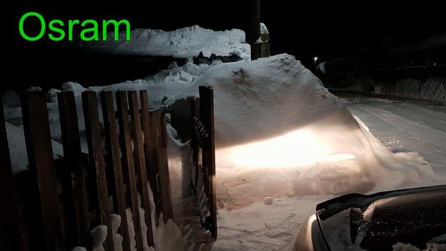 Маяк vs OSRAM Night breaker Unlimited, лампы ближнего света H7 смотреть онлайн