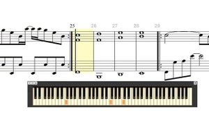 DJ Smash - Moscow Never Sleeps (On-Screen Piano Sheet Music)