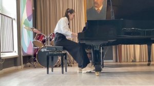 И. С. Бах-Д. Кабалевский Органная прелюдия и фуга ре минор/Гайфуллина Наиля