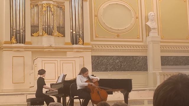 Д. Шостакович, Адажио из балета "Светлый ручей". исп.Ульяна Абрамова, 12 лет. смотреть онлайн