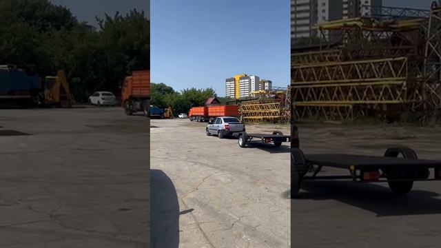 Легковой прицеп 3,5*1,5. Рама. смотреть онлайн