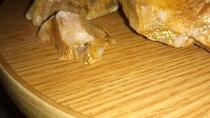 Золото в речных камнях "Речной кварц"