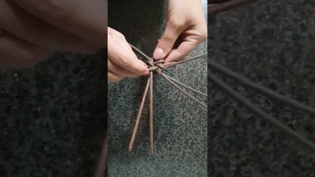 Цветок сакуры - удобный способ плетения из газетных трубочек смотреть онлайн