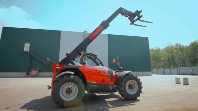 Обзор телескопического погрузчика Manitou MLT X 741 (720p)