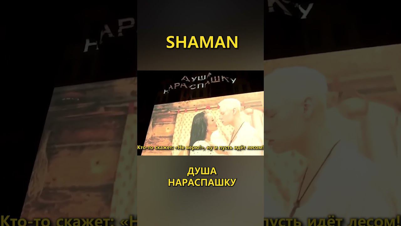 SHAMAN - ДУША НАРАСПАШКУ 5   (Lyric Video) fan edition #shaman #шаман #мама #душанараспашку