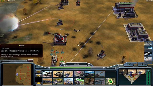 USA Super + Nuke Mobile vs China Tank (GENERALS CONTINUE Mod) C&C Generals Zero Hour смотреть онлайн