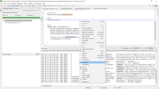 Complete Spring Unit Testing with JUnit & Mockito | Spring Boot | Live Demo with Project смотреть онлайн