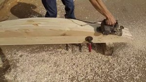 Строительство мобильной бани из бруса 3,6 на 2,4 метра своими руками. Часть 1