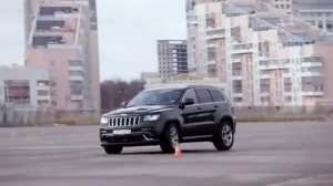 Jeep Grand Cherokee SRT 8  Тест драйв в программе Москва рулит