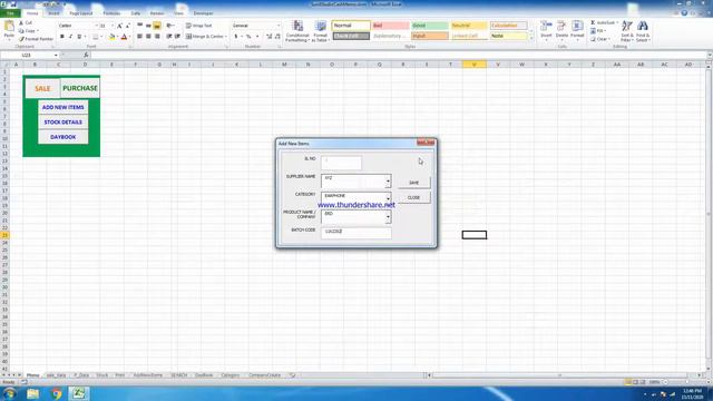 Demo Trail of create simple accounting software in Excel VBA with UserForm | Simple Calculation