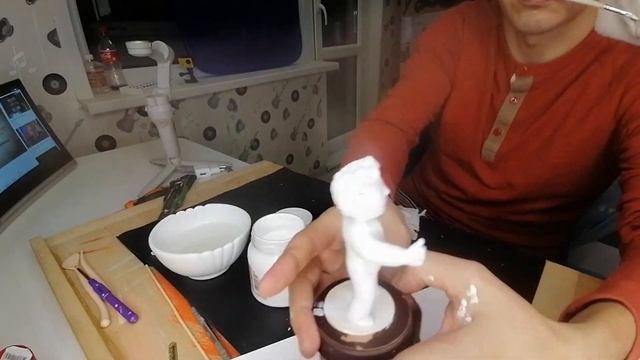 Леплю фигурку малыша VAULT BOY / Не лепил 20 лет смотреть онлайн