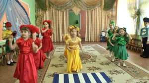 Хореографическая композиция по ПДД "Красный, желтый и зеленый"