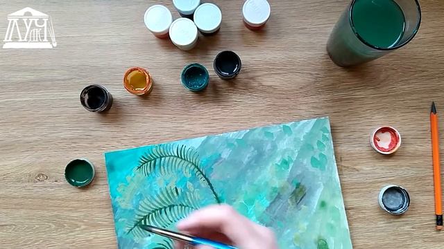 ВИДЕО МАСТЕР-КЛАСС • «ЦВЕТОК ПАПОРОТНИКА» смотреть онлайн