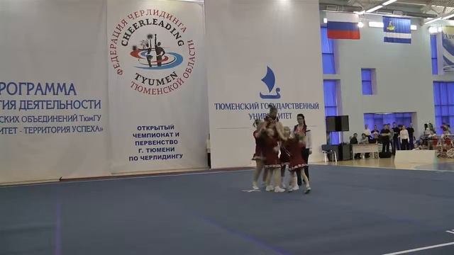 Кристалс г.Нижний Тагил на первом открытом чемпионате по сheerleading в г.Тюмень смотреть онлайн