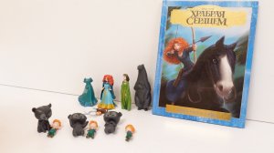 Храбрая Сердцем набор фигурок Disney Mattel / Книга Дисней Храбрая Сердцем