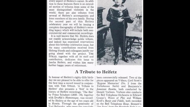"Art of Violin": 10 year old Jascha Heifetz c.1911.wmv смотреть онлайн