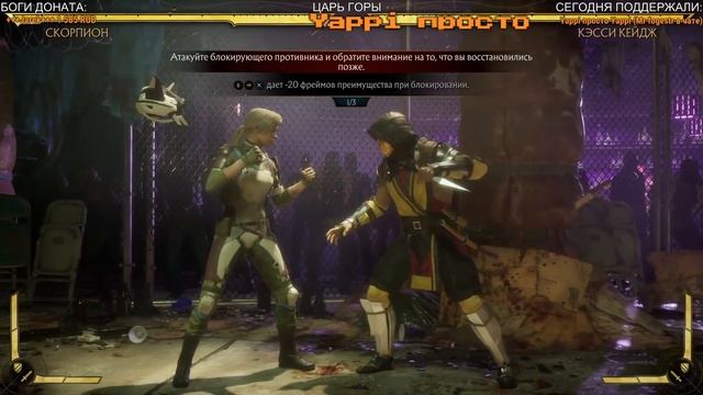 Mortal Kombat 11 - ПРОХОДИМ ВСЁ ОБУЧЕНИЕ и получаем ГОЛОС ШАО КАНА с ТРОФЕЕМ смотреть онлайн