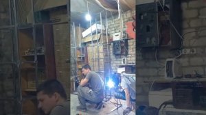 МЕБЕЛЬ в гараже из профильной трубы  #своимируками #diy #loft #бизнес #гаражныймастер