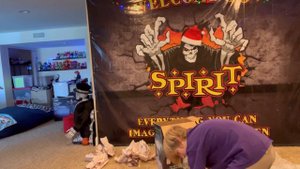 Spirit Halloween 2013 convulsing nurse unboxing/setup