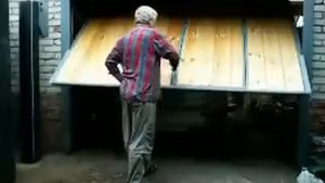 подъемно поворотные ворота