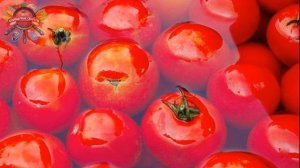 Рецепт очень вкусных  малосольных помидоров!Готовятся быстро, съедаются мгновенно!