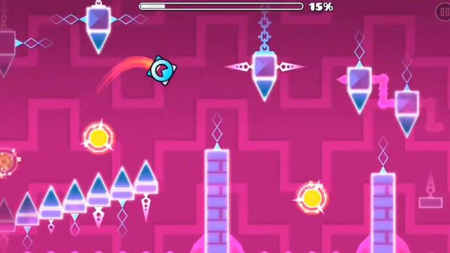 БОМБЛЮ С МУЗЫКОЙ CANT LET'S GO!GEOMETRY DASH смотреть онлайн