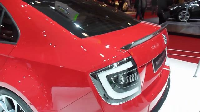 SKODA RAPID SPORT Concept [ESSEN-MOTORSHOW 2013] смотреть онлайн