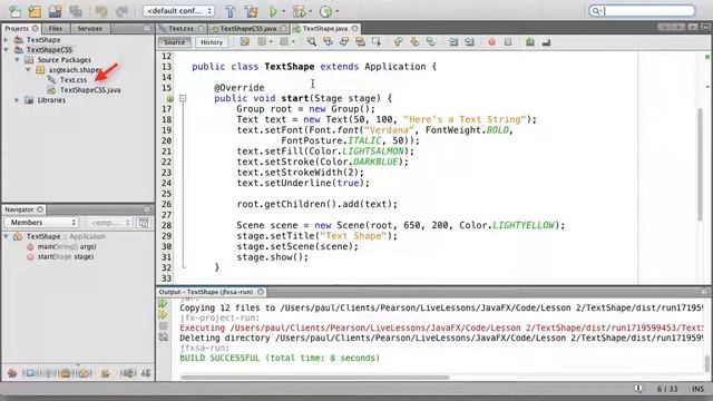 2 2 Use CSS Styling JavaFX Programming LiveLessons, Part I Video Training смотреть онлайн