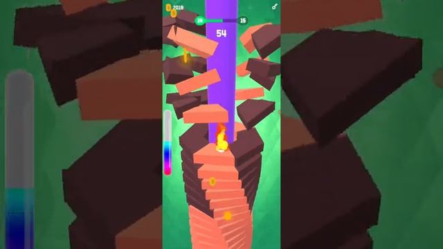 Stack Ball Game 2022 - Helix Jump Gameplay - Bouncing Balls Game - Gameplay 14