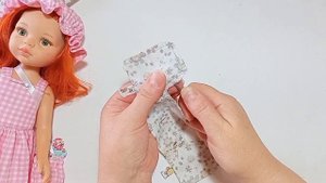 МК Сарафан для куклы  Набор выкроек для начинающих