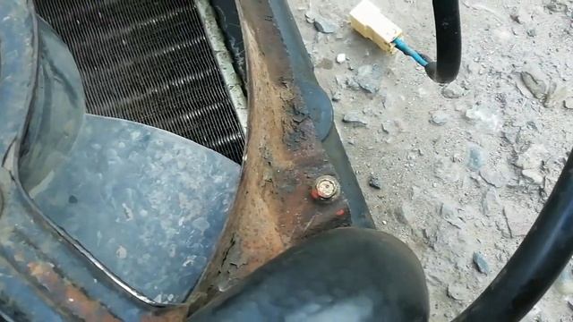 Замена основного радиатора 2109,21099,2114. 8 кл