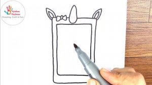 HOW TO DRAW A CUTE CELL PHONE - DRAWING A CELL PHONE EASY STEP BY STEP