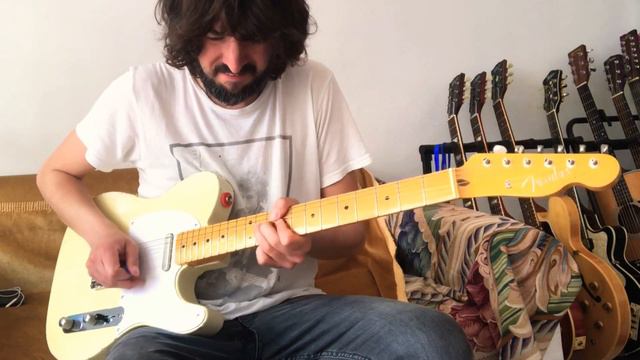 Haze 67 Germanium fuzz with Fender Telecaster by Bravacaster with ReWind pickups 51nocaster model
