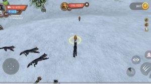 Wildcraft. Вайлдкрафт. Симулятор волка.  Дорога к РБ медведь и его победа.