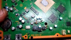 Приобрёл на опыты за 2000р. ps 3 super slim. КЗ. по питанию. В моём случае составной 2х. полевик.