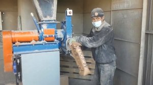 Дозатор - 2 для фасовки цемента в мешки..mp4