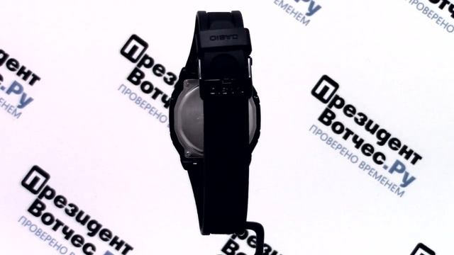 Часы Casio Illuminator W-201-1A [W-201-1AVEF] - круговой обзор от PresidentWatches.Ru смотреть онлайн