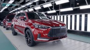 BYD TANG EV линия производство в Китайском заводе!!!