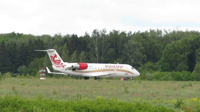 Вылет рейса Курск - Сочи 3 июня 2017 CRJ-100ER VP-BNO смотреть онлайн
