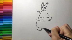 Рисуем Мистера Крабса