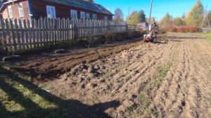 Агро , осенняя пахота в развал